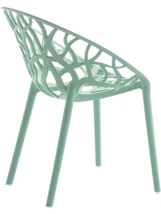 Ensemble de 4 chaises Hope, vert clair Ensemble de 4 chaises Hope, vert clair