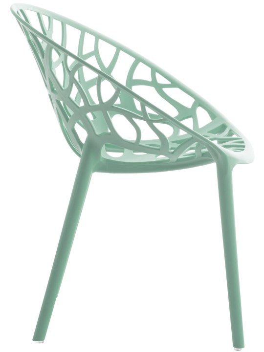 Ensemble de 4 chaises Hope, vert clair Ensemble de 4 chaises Hope, vert clair