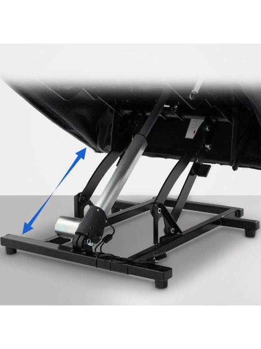 Fauteuil Andover en tissu, gris foncé