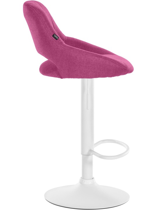 Tabouret de bar Milet tissu, lilas