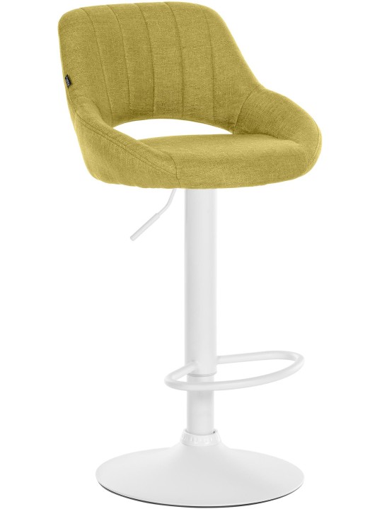 Tabouret de bar Milet tissu, vert