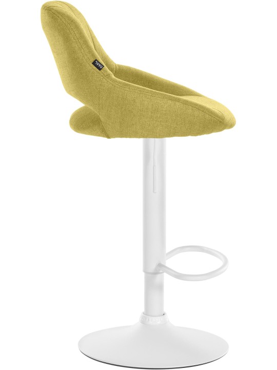 Tabouret de bar Milet tissu, vert