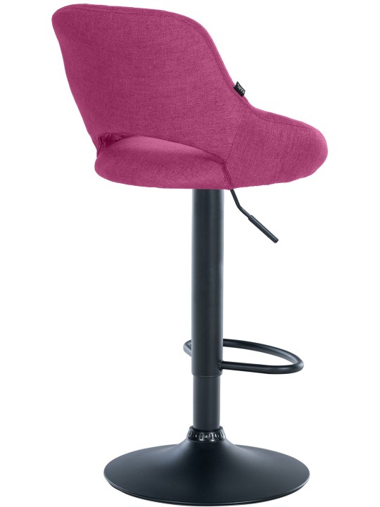 Tabouret de bar Milet tissu, lilas