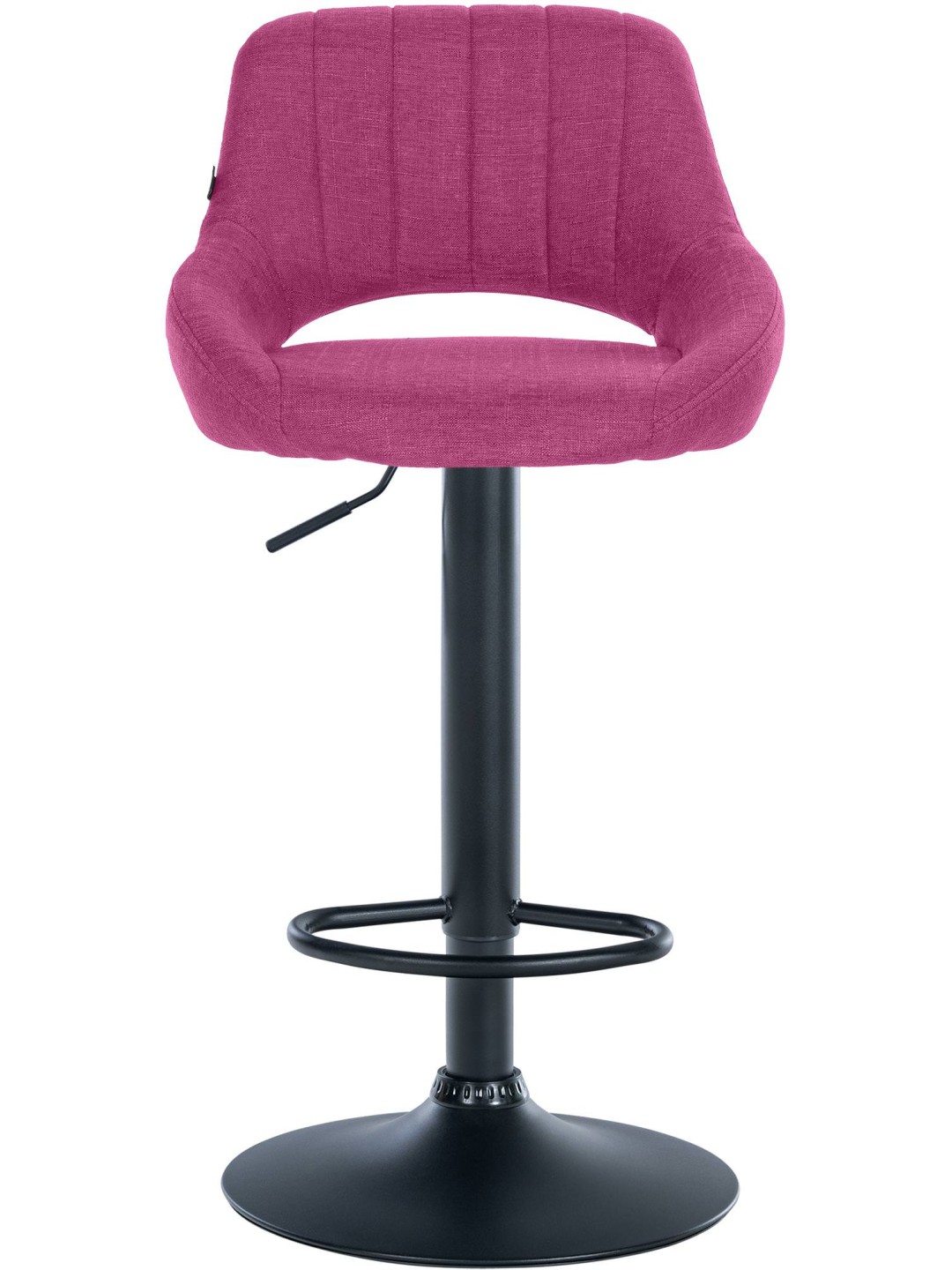 Tabouret de bar Milet tissu, lilas