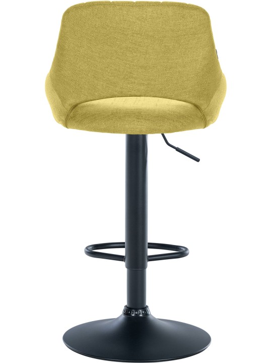 Tabouret de bar Milet tissu, vert