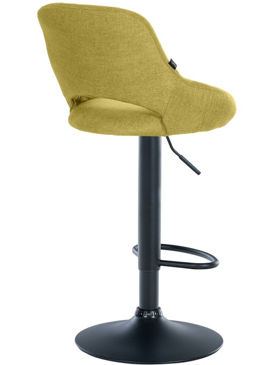 Tabouret de bar Milet tissu, vert