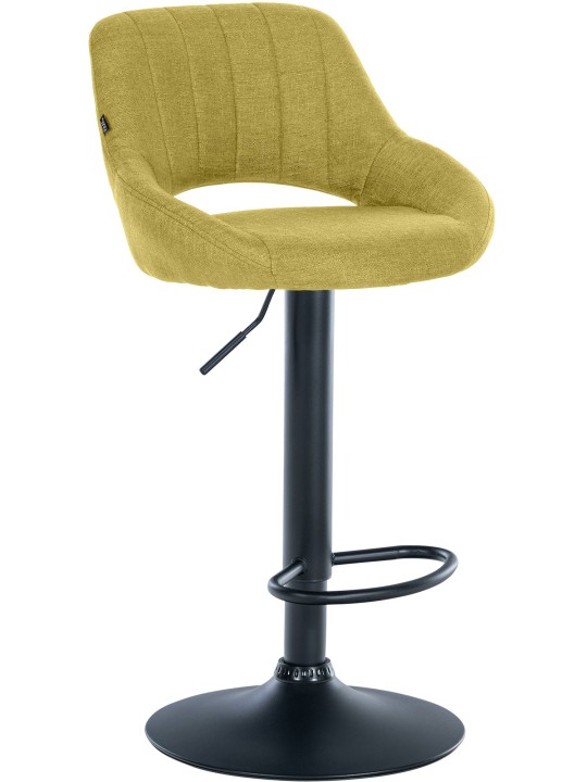 Tabouret de bar Milet tissu, vert