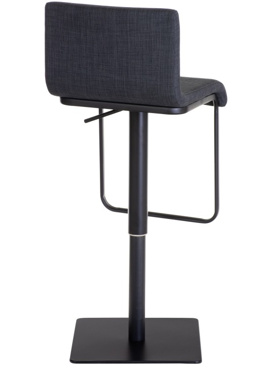 Tabouret de bar Limon B tissu, gris foncé