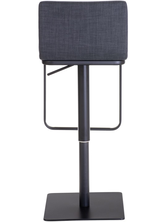 Tabouret de bar Limon B tissu, gris foncé