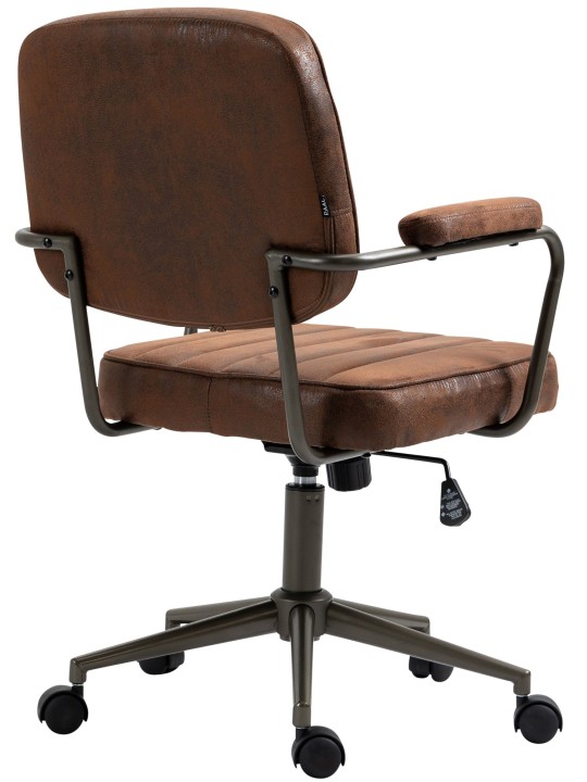 Chaise de bureau Natrona, cognac