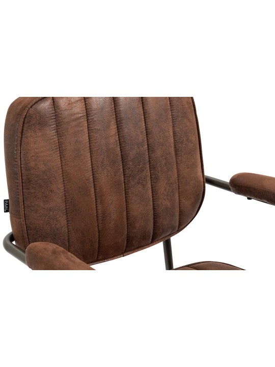 Chaise de bureau Natrona, cognac