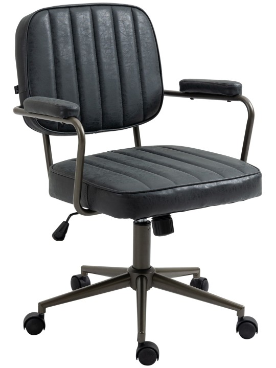 Chaise de bureau Natrona, noir antique Chaise de bureau Natrona, noir antique