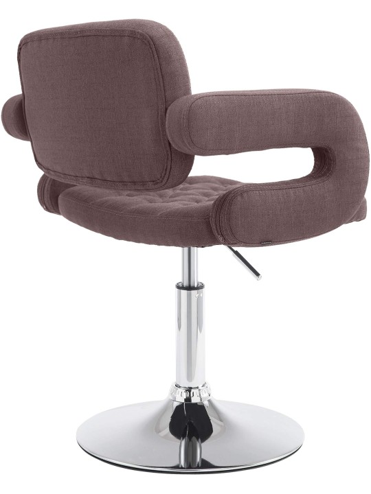 Chaise longue Dublin en tissu, brun Chaise longue Dublin en tissu, brun