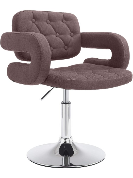 Chaise longue Dublin en tissu, brun Chaise longue Dublin en tissu, brun