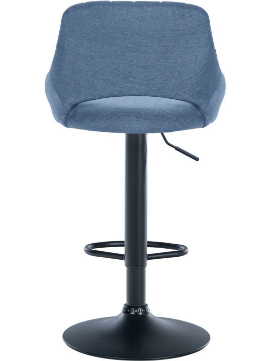 Lot de 2 tabourets de bar Milet tissu B, bleu Lot de 2 tabourets de bar Milet tissu B, bleu