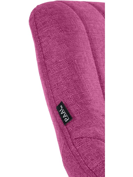 Lot de 2 tabourets de bar Milet tissu B, lilas