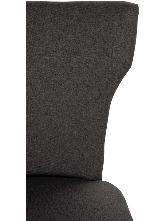 Lot de 2 chaises de salle à manger Zadar tissu antique-clair, gris foncé Lot de 2 chaises de salle à manger Zadar tissu antique-clair, gris foncé