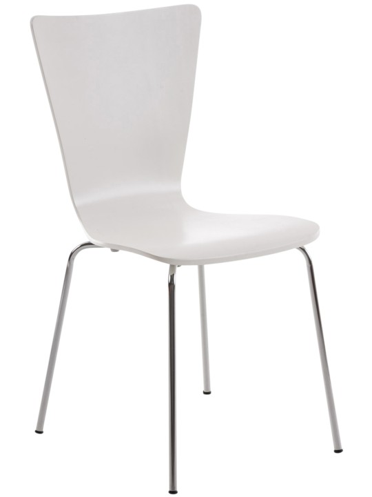 Chaise visiteur Aaron, blanc Chaise visiteur Aaron, blanc