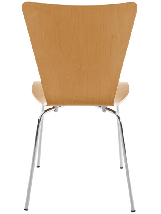 Chaise visiteur Aaron, naturel