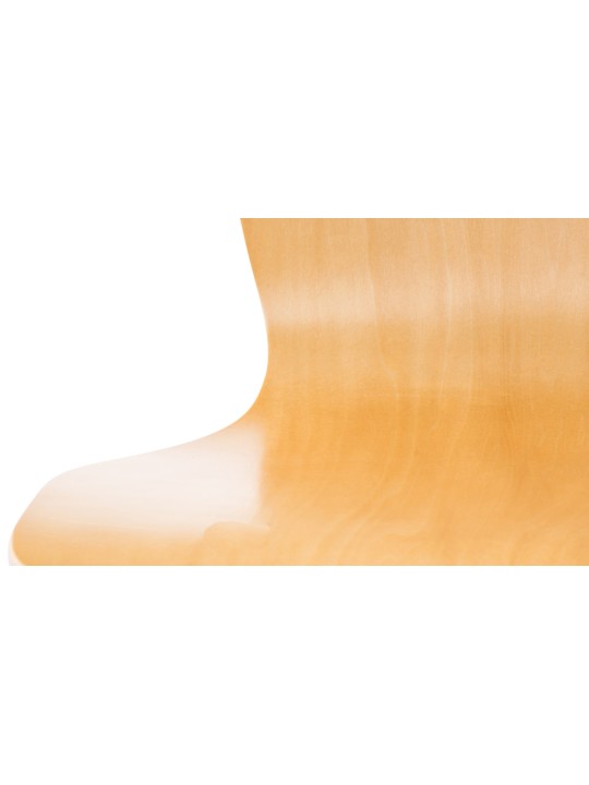 Chaise visiteur Aaron, naturel