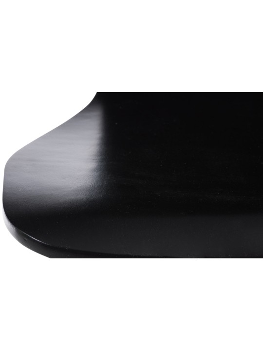 Chaise visiteur Aaron, noir