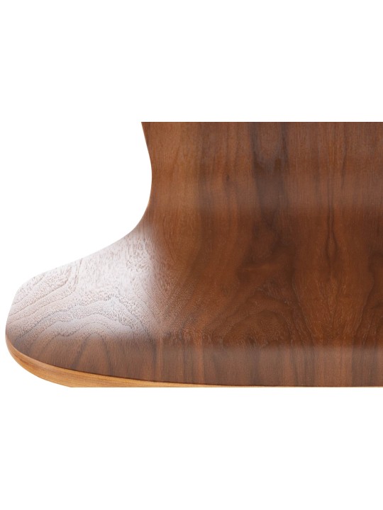 Chaise visiteur Aaron, noyer