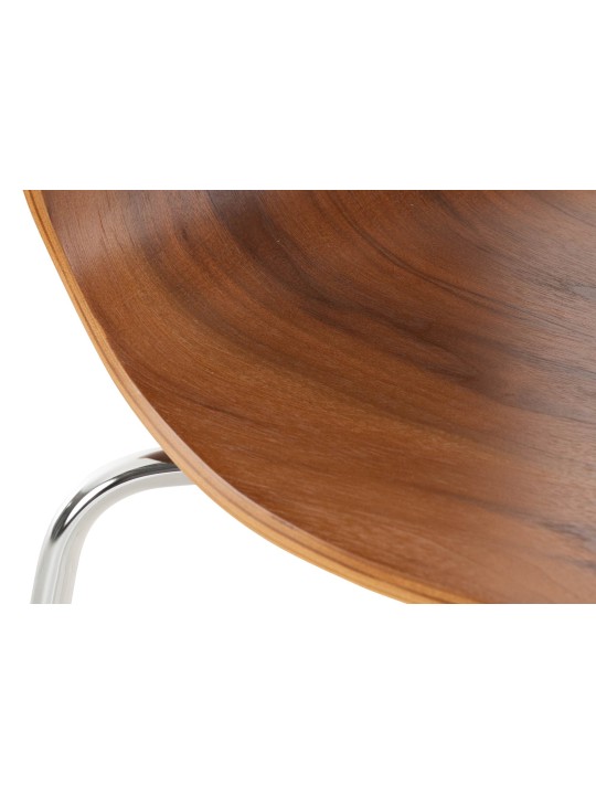 Chaise visiteur Aaron, noyer