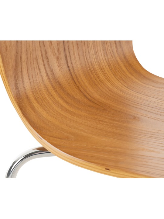 Chaise visiteur Aaron, chêne