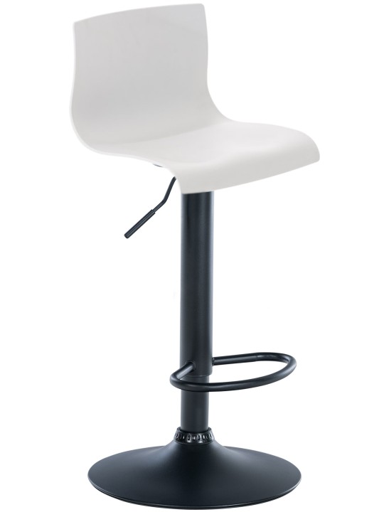 Tabouret de bar Hoover B, blanc
