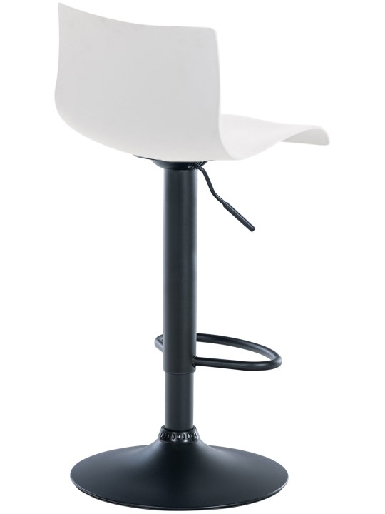 Tabouret de bar Hoover B, blanc