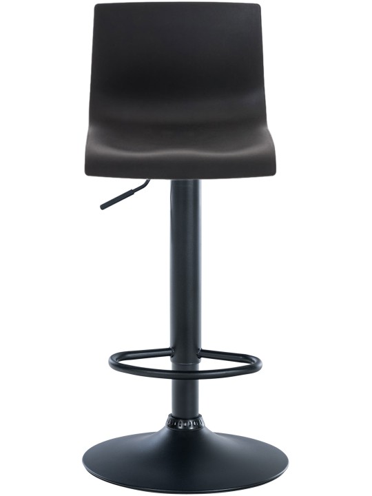 Tabouret de bar Hoover B, noir
