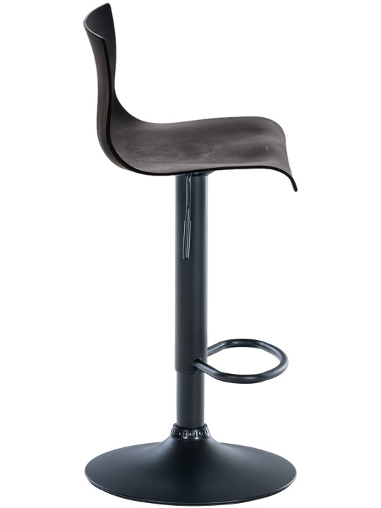 Tabouret de bar Hoover B, noir