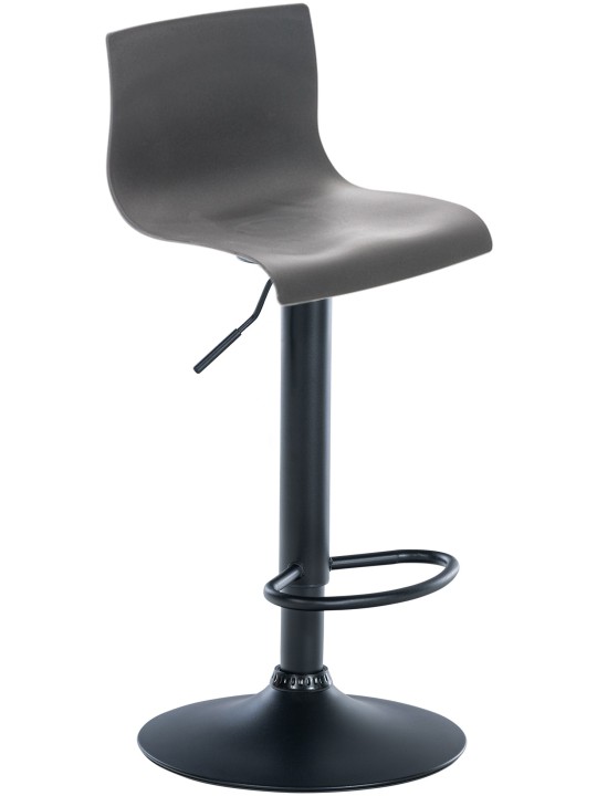 Tabouret de bar Hoover B, gris Tabouret de bar Hoover B, gris