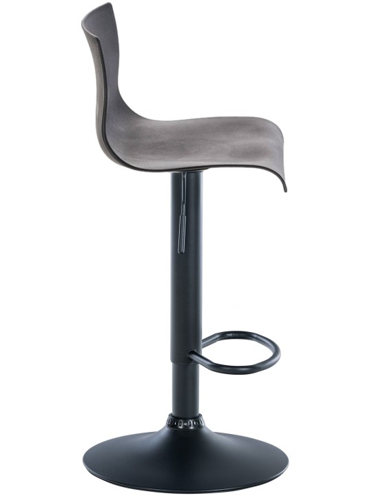 Tabouret de bar Hoover B, gris Tabouret de bar Hoover B, gris
