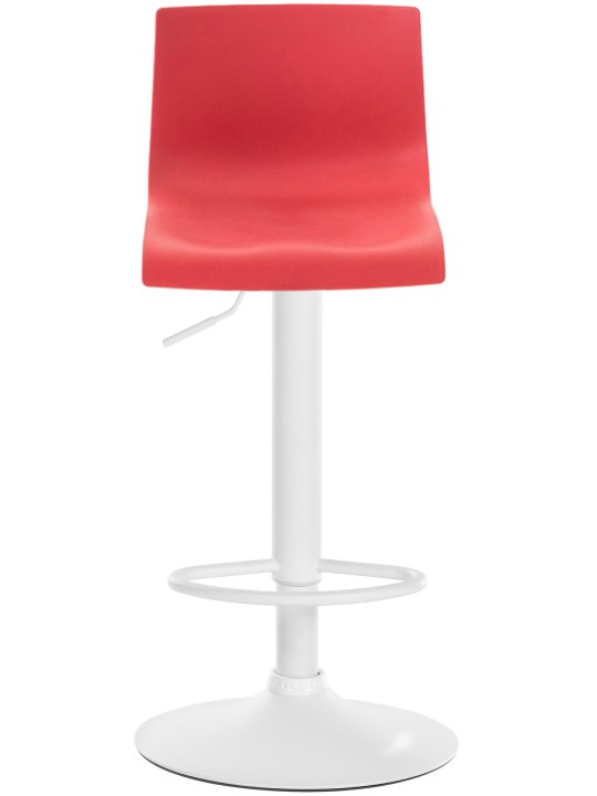 Tabouret de bar Hoover W, rouge