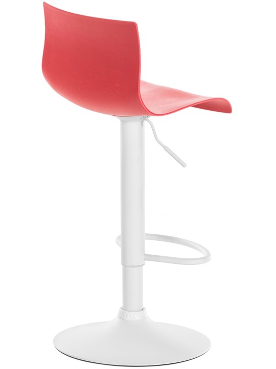 Tabouret de bar Hoover W, rouge