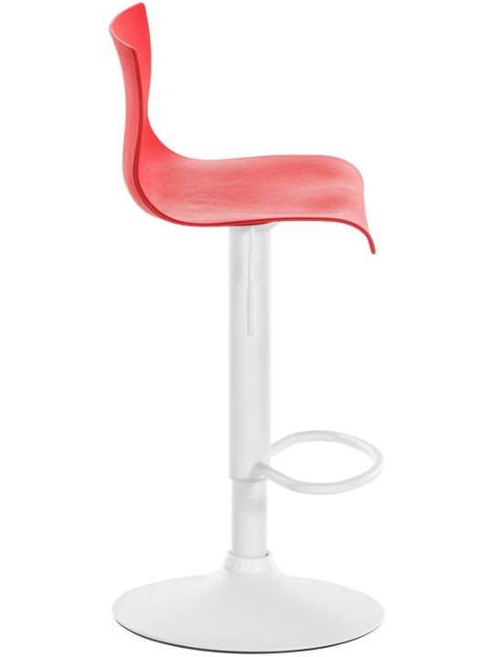 Tabouret de bar Hoover W, rouge