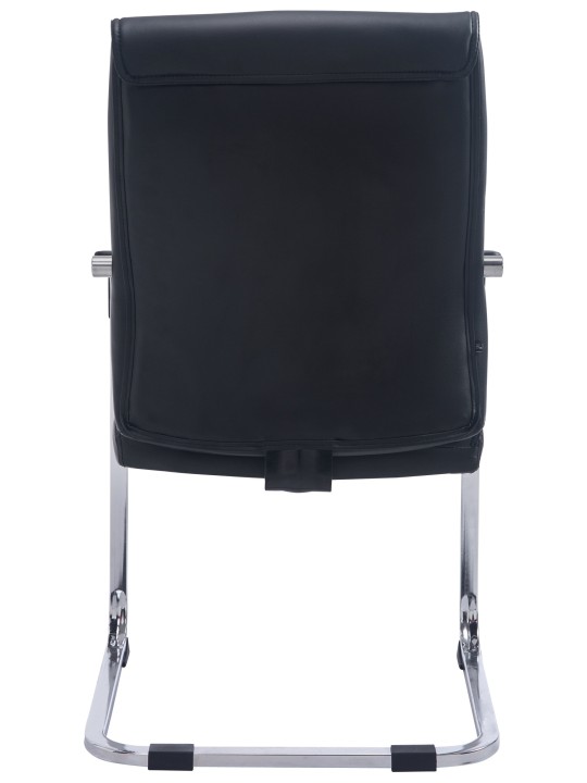 Chaise visiteur XL Anubis, noir