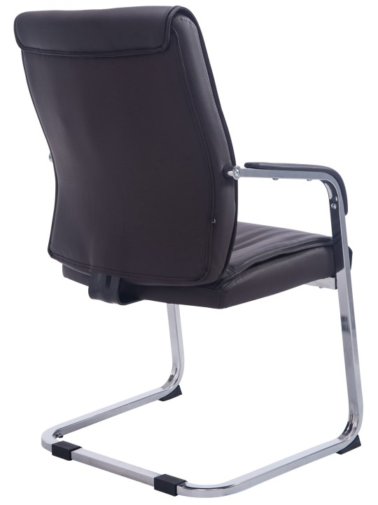 Chaise visiteur XL Anubis, brun