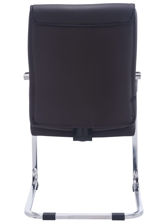 Chaise visiteur XL Anubis, brun