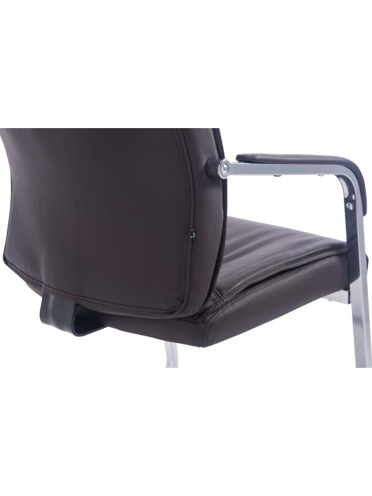 Chaise visiteur XL Anubis, brun