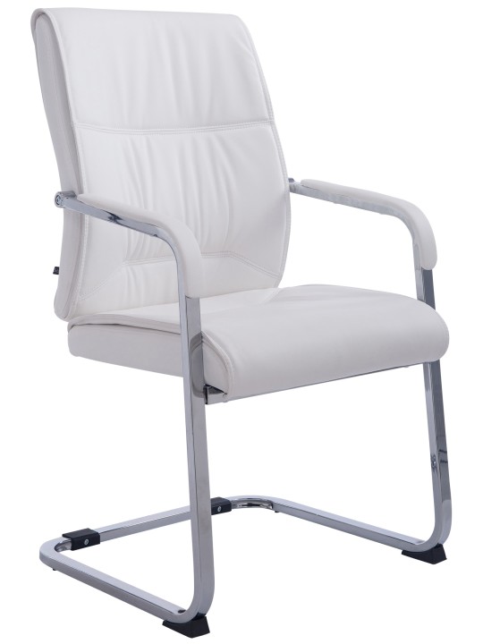Chaise visiteur XL Anubis, blanc