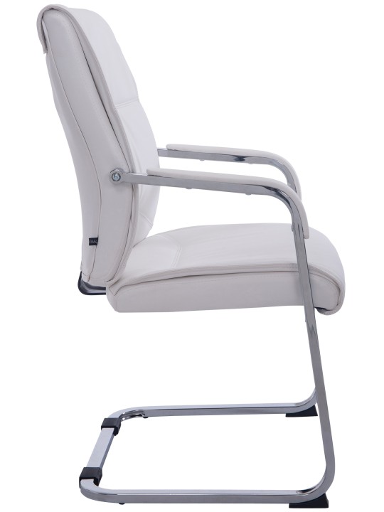 Chaise visiteur XL Anubis, blanc