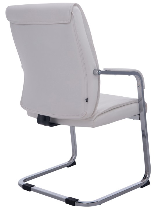 Chaise visiteur XL Anubis, blanc