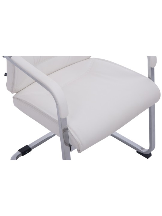 Chaise visiteur XL Anubis, blanc