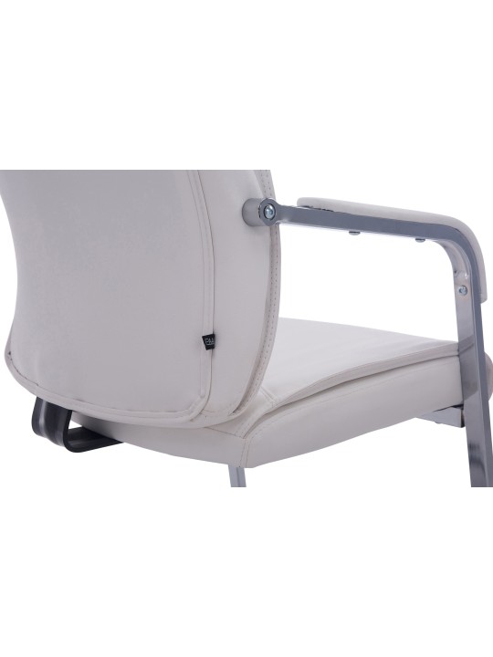 Chaise visiteur XL Anubis, blanc
