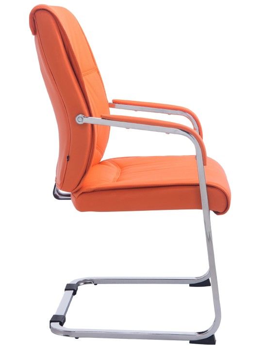 Chaise visiteur XL Anubis, orange