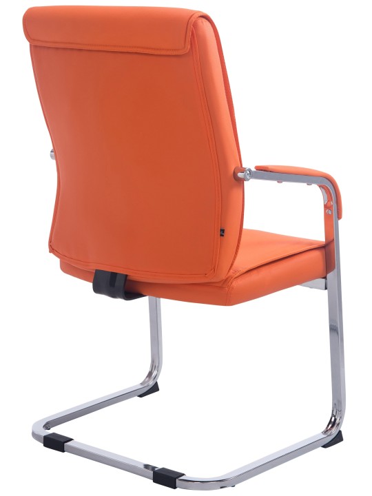 Chaise visiteur XL Anubis, orange