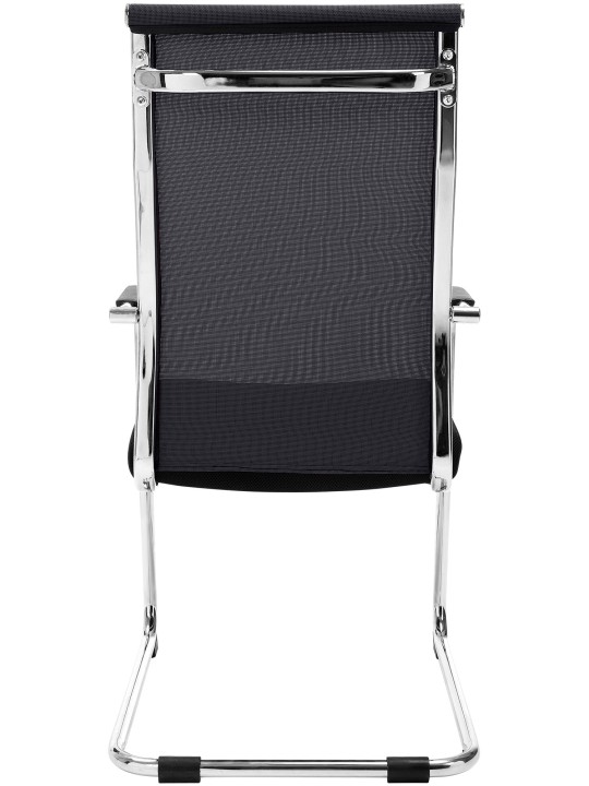 Chaise visiteur Brenda, noir