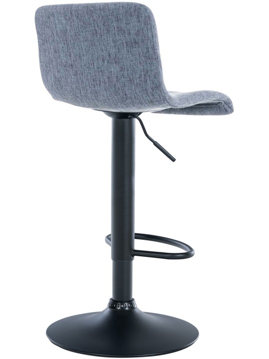 Tabouret de bar Hoover tissu B, bleu